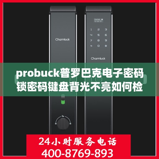 probuck普罗巴克电子密码锁密码键盘背光不亮如何检修？，如何检查和维修probuck普罗巴克电子密码锁的密码键盘背光不亮问题