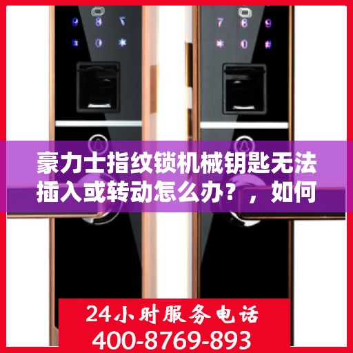 豪力士指纹锁机械钥匙无法插入或转动怎么办？，如何解决豪力士指纹锁机械钥匙无法插入或转动的问题？