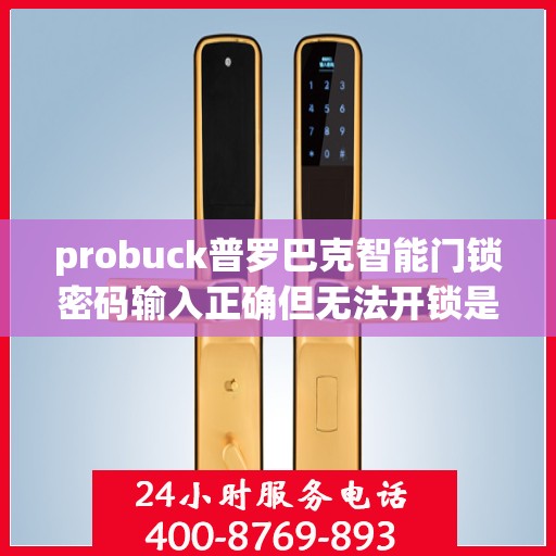 probuck普罗巴克智能门锁密码输入正确但无法开锁是什么原因？，为什么密码输入正确但普罗巴克智能门锁仍无法打开？