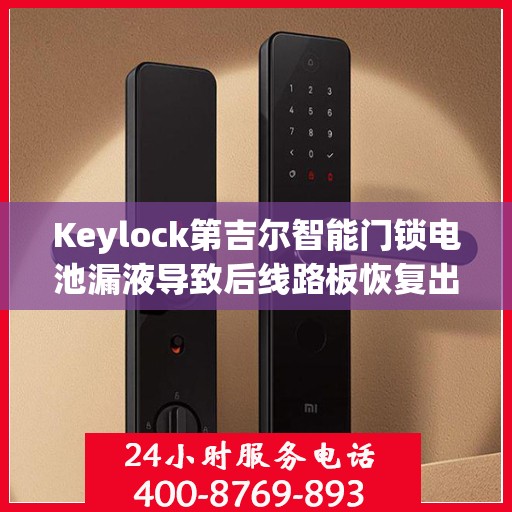 Keylock第吉尔智能门锁电池漏液导致后线路板恢复出厂设置连接短路怎么办？，Keylock智能门锁电池漏液引发线路板短路问题解析与处理指南