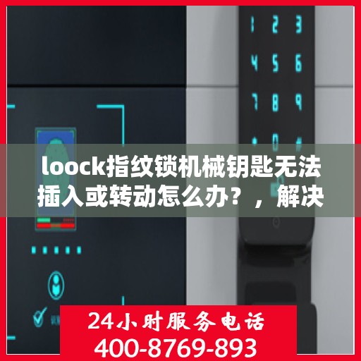 loock指纹锁机械钥匙无法插入或转动怎么办？，解决机械钥匙无法插入或转动的Loock指纹锁问题