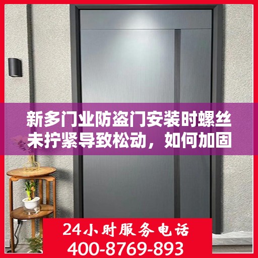 新多门业防盗门安装时螺丝未拧紧导致松动，如何加固？，防盗门安装漏洞，新多门业防盗门螺丝松动加固指南