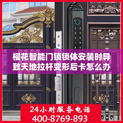 樱花智能门锁锁体安装时导致天地拉杆变形后卡怎么办？，樱花智能门锁锁体安装问题，天地拉杆变形处理指南