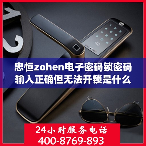 忠恒zohen电子密码锁密码输入正确但无法开锁是什么原因？，电子密码锁密码输入正确却无法开锁的原因可能有以下几点， 1、电池电量不足；2、设备与服务器连接问题；3、系统设置错误；4、锁具硬件故障。建议检查并更换电池，重新连接设备或联系技术支持解决其他问题。