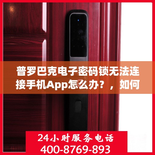 普罗巴克电子密码锁无法连接手机App怎么办？，如何解决普罗巴克电子密码锁无法连接手机App的问题？